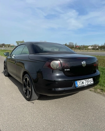Volkswagen Eos cena 21000 przebieg: 263100, rok produkcji 2008 z Świdnica małe 191